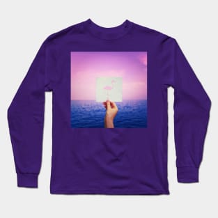 flamingo Long Sleeve T-Shirt